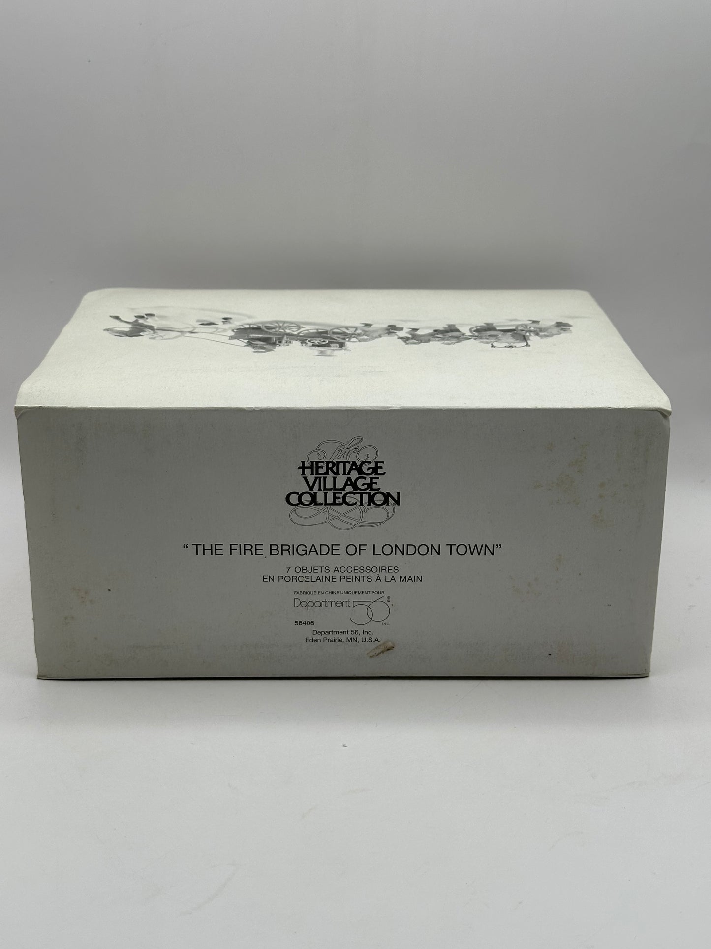 Department 56 - The Fire Brigade Of London Town - Dickens' Village