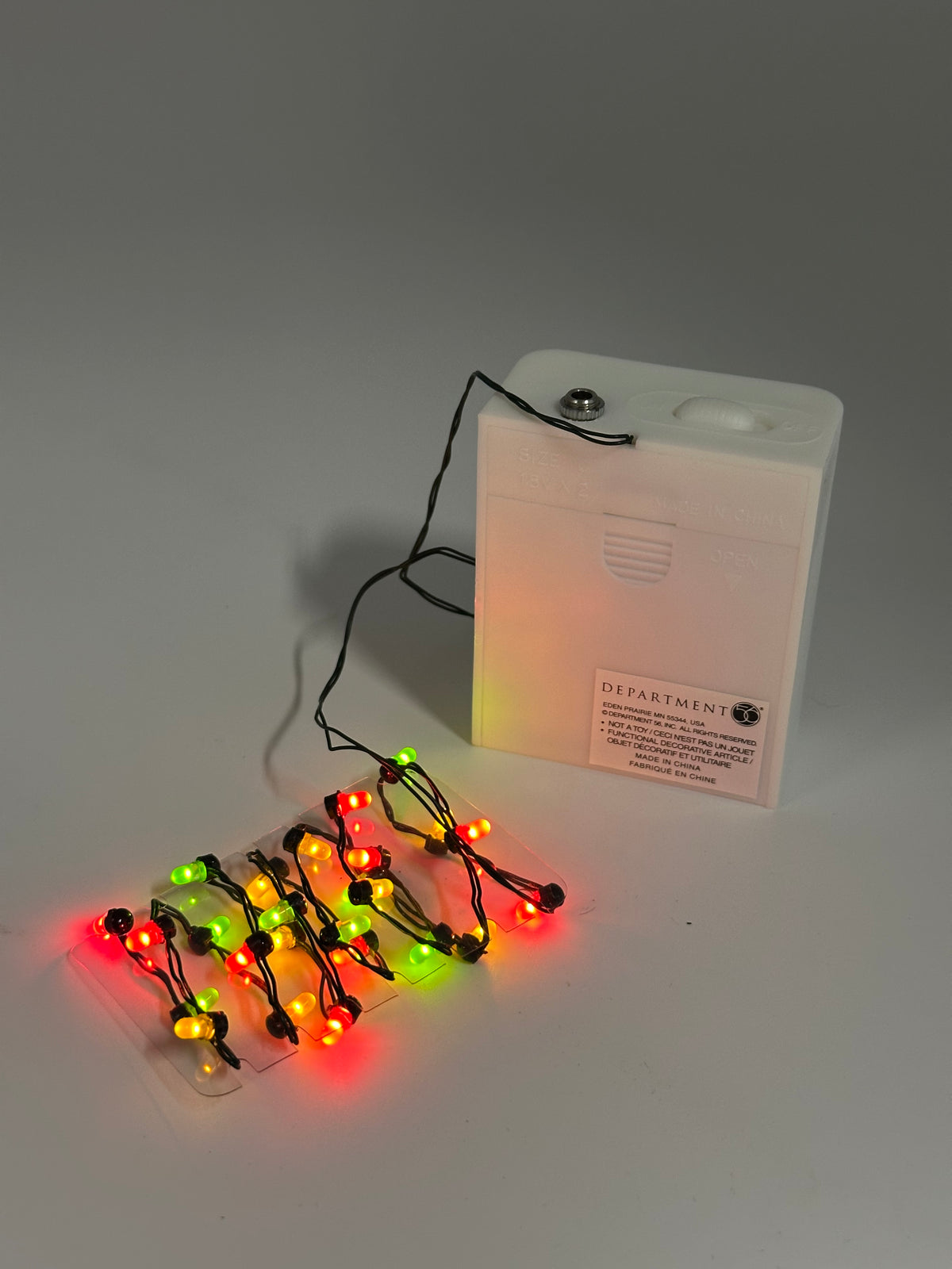 Department 56 - String of 25  Mini LED Lights - Village Accessories