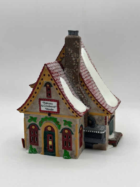 Department 56 - Popcorn & Cranberry House - North Pole Series