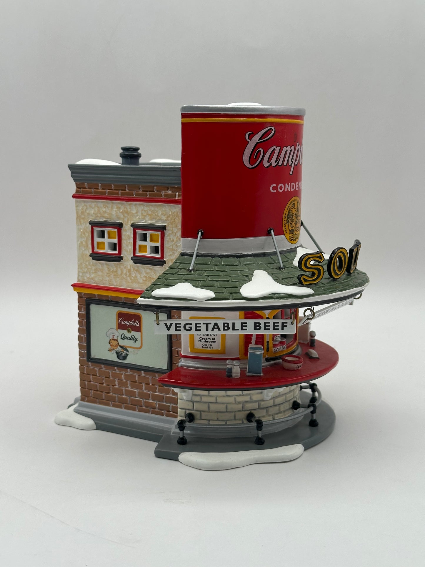 Department 56 - Campbell's Soup Counter - Original Snow Village