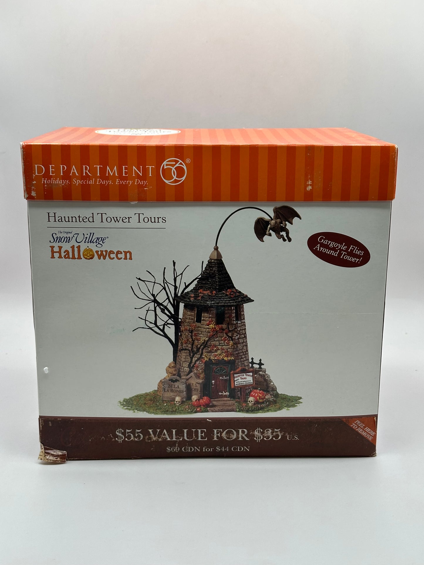 Department 56 - Haunted Tower Tours - Snow Village Halloween