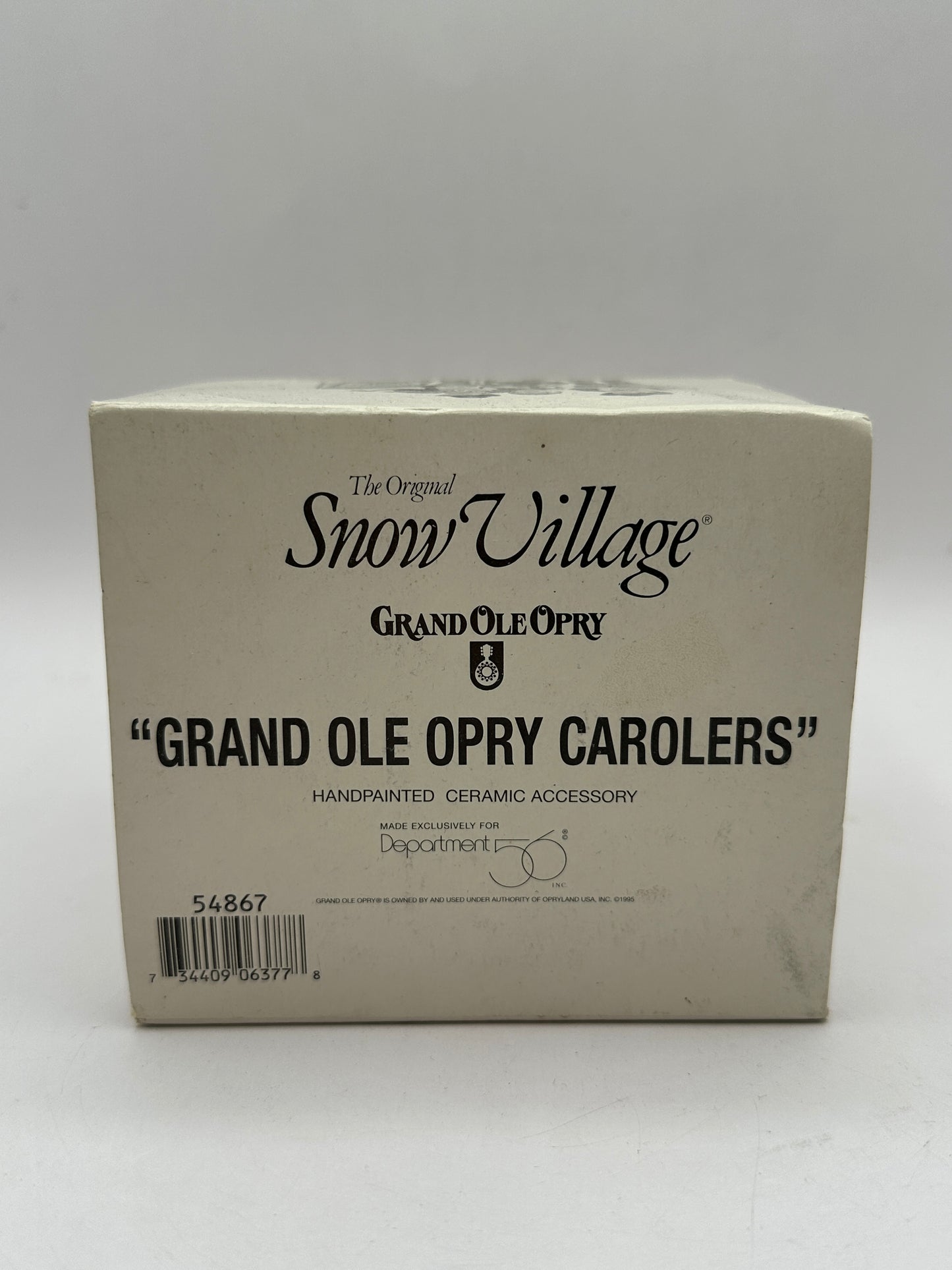 Department 56 - Grand Ole Opry Carolers - Original Snow Village