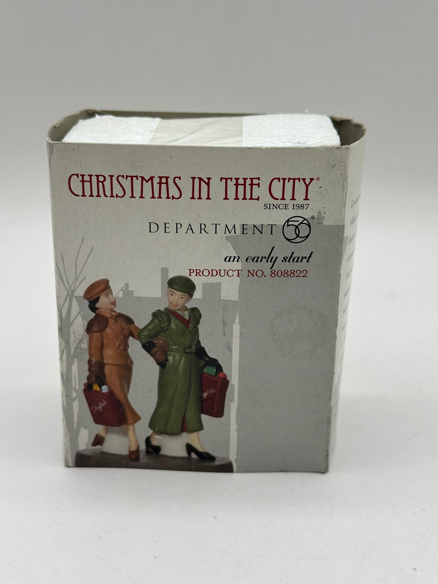 Department 56 - An Early Start - Christmas in the City