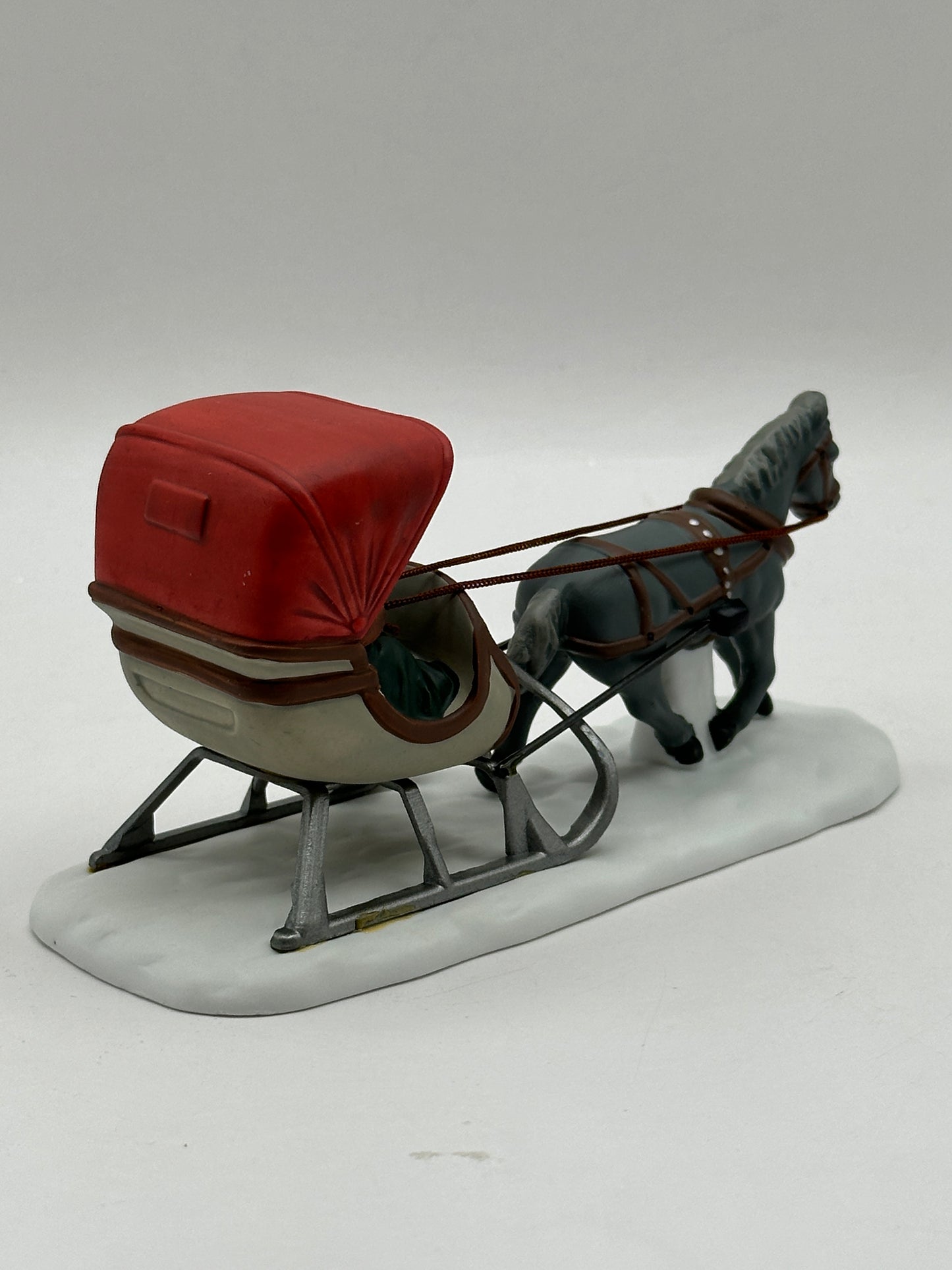 Department 56 - One Horse Open Sleigh - New England Village