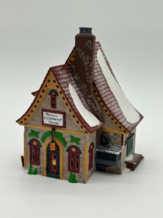 Department 56 - Popcorn & Cranberry House - North Pole Series