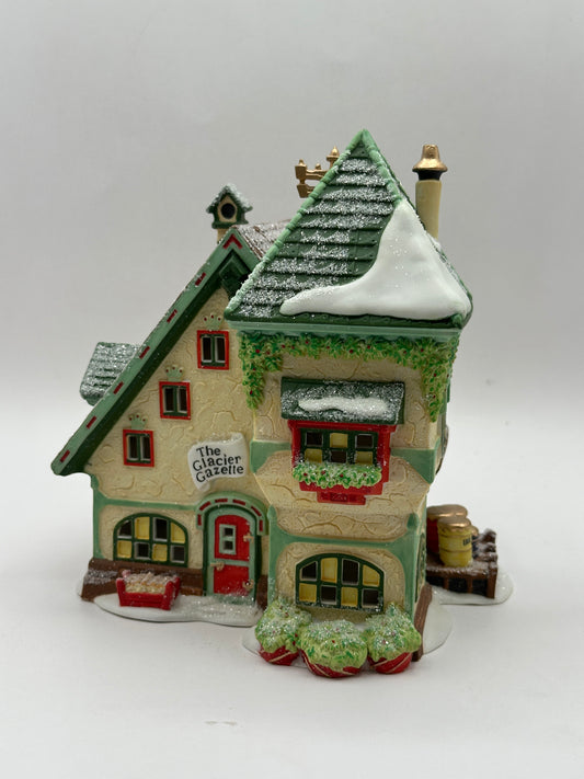 Department 56 - The Glacier Gazette - North Pole Series