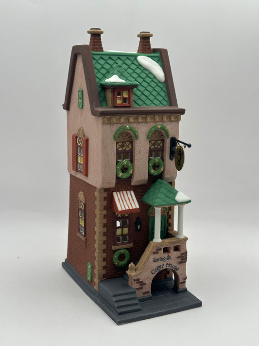 Department 56 - Spring St. Coffee House - Christmas in the City