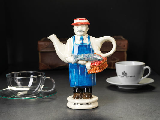 Carters of Suffolk - Fishmonger  - Handmade Teapot