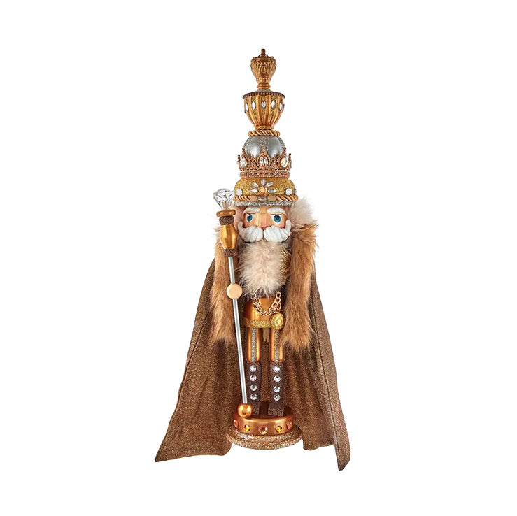 Kurt S. Adler Nutcracker - Hollywood Nutcrackers™ Gold King 17.5"