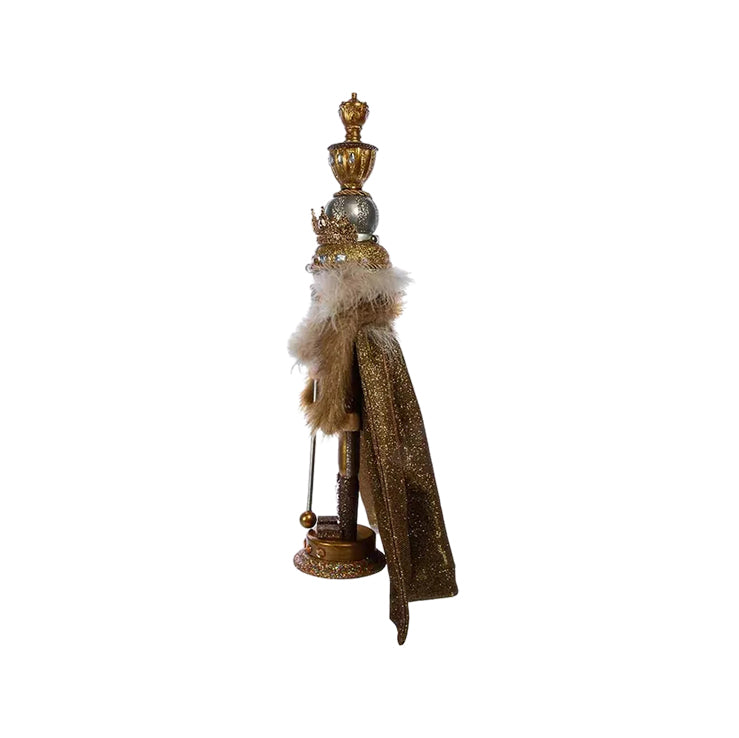Kurt S. Adler Nutcracker - Hollywood Nutcrackers™ Gold King 17.5"
