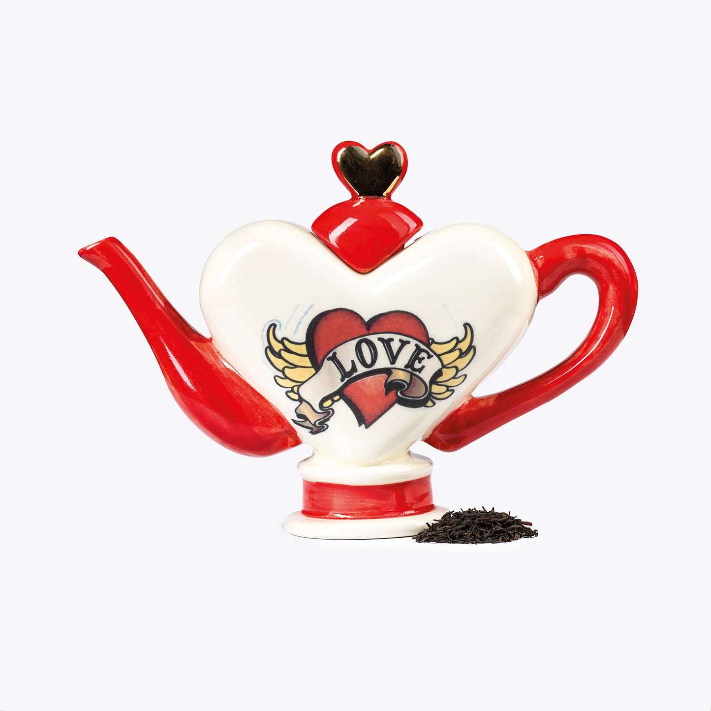 Carters of Suffolk - Heart  - Handmade Teapot