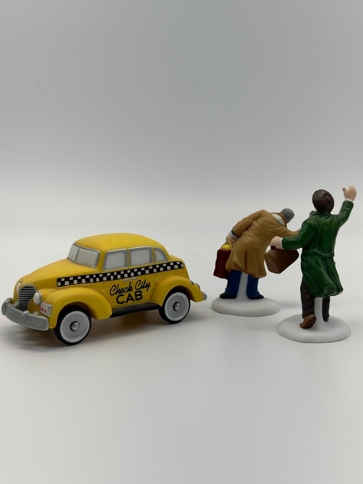 Department 56 - Hailing A Cab - Christmas in the City