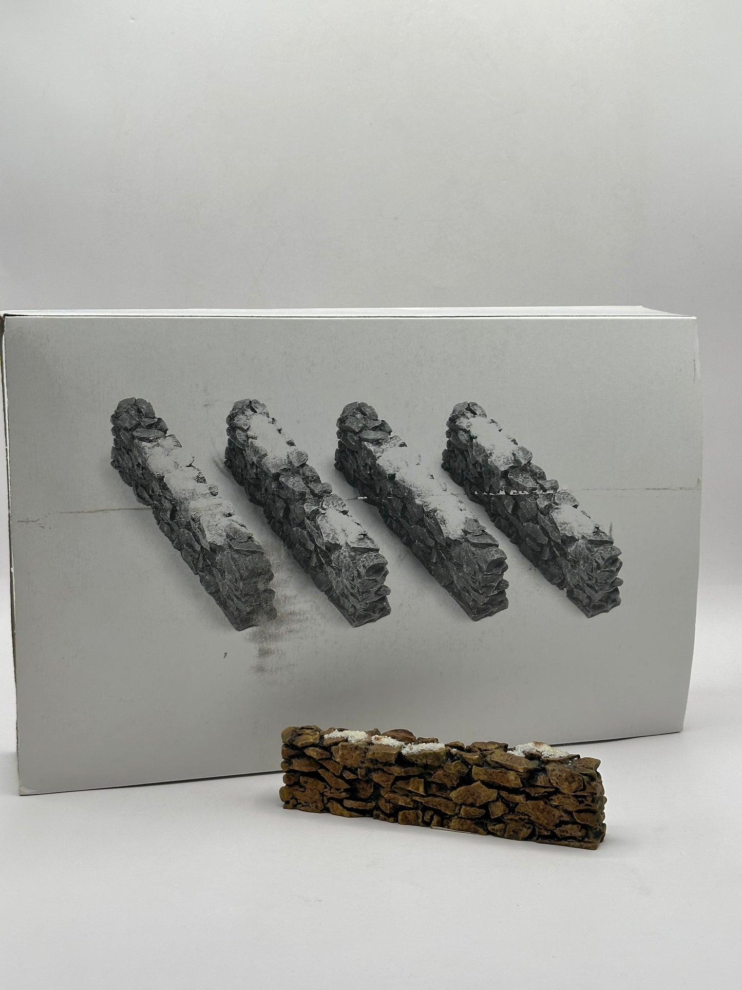 Dept 56 Village Accessories Stone Wall Set of 12