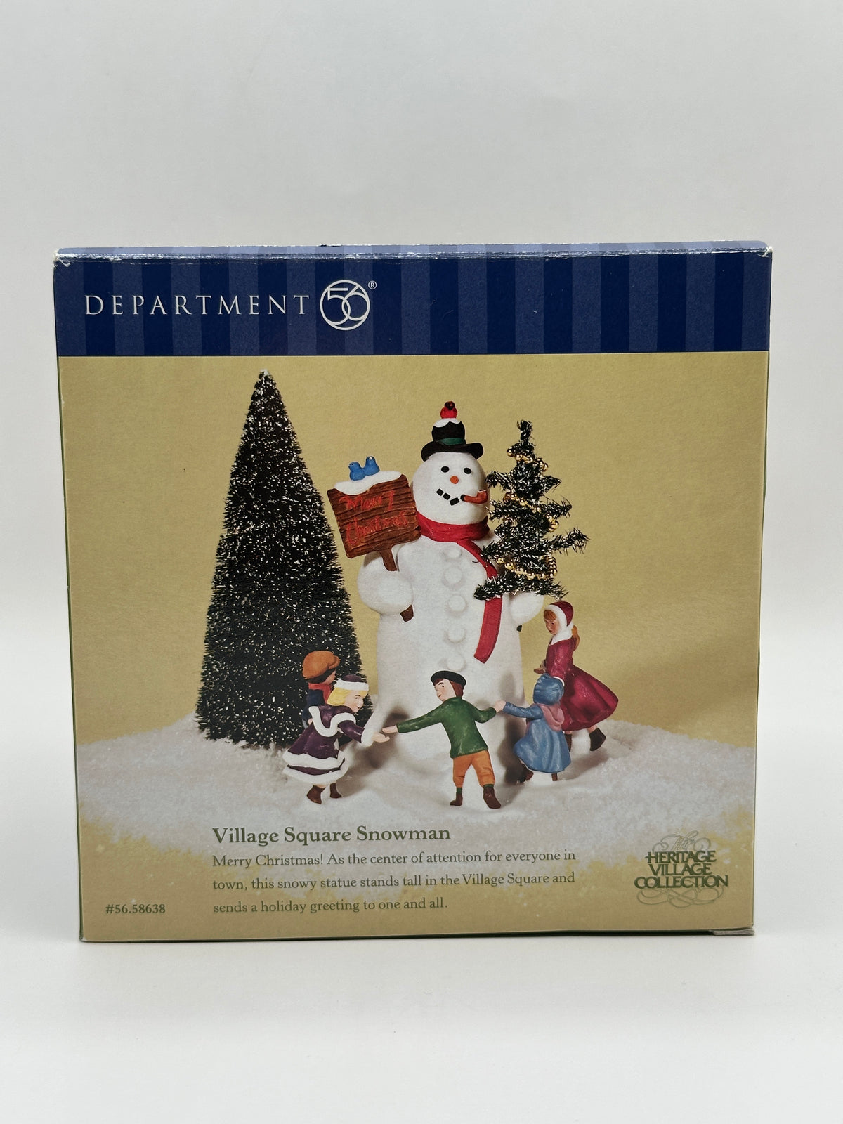 Department 56 -  Village Square Snowman - Christmas in the City