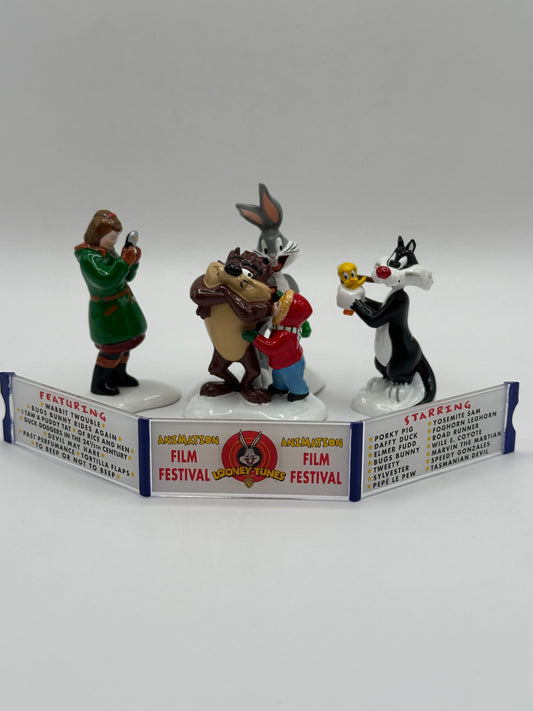 Department 56 - The Looney Tunes Animation Film Festival - Original Snow Village
