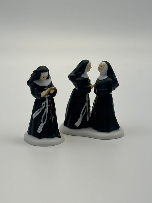 Department 56 - Sisters Of The Abbey - Alpine Village