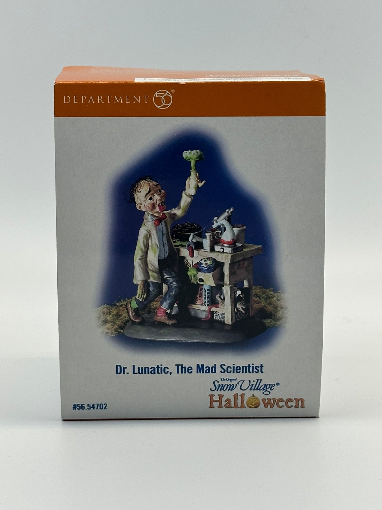 Department 56 - Dr. Lunatic, The Mad Scientist - Snow Village Halloween
