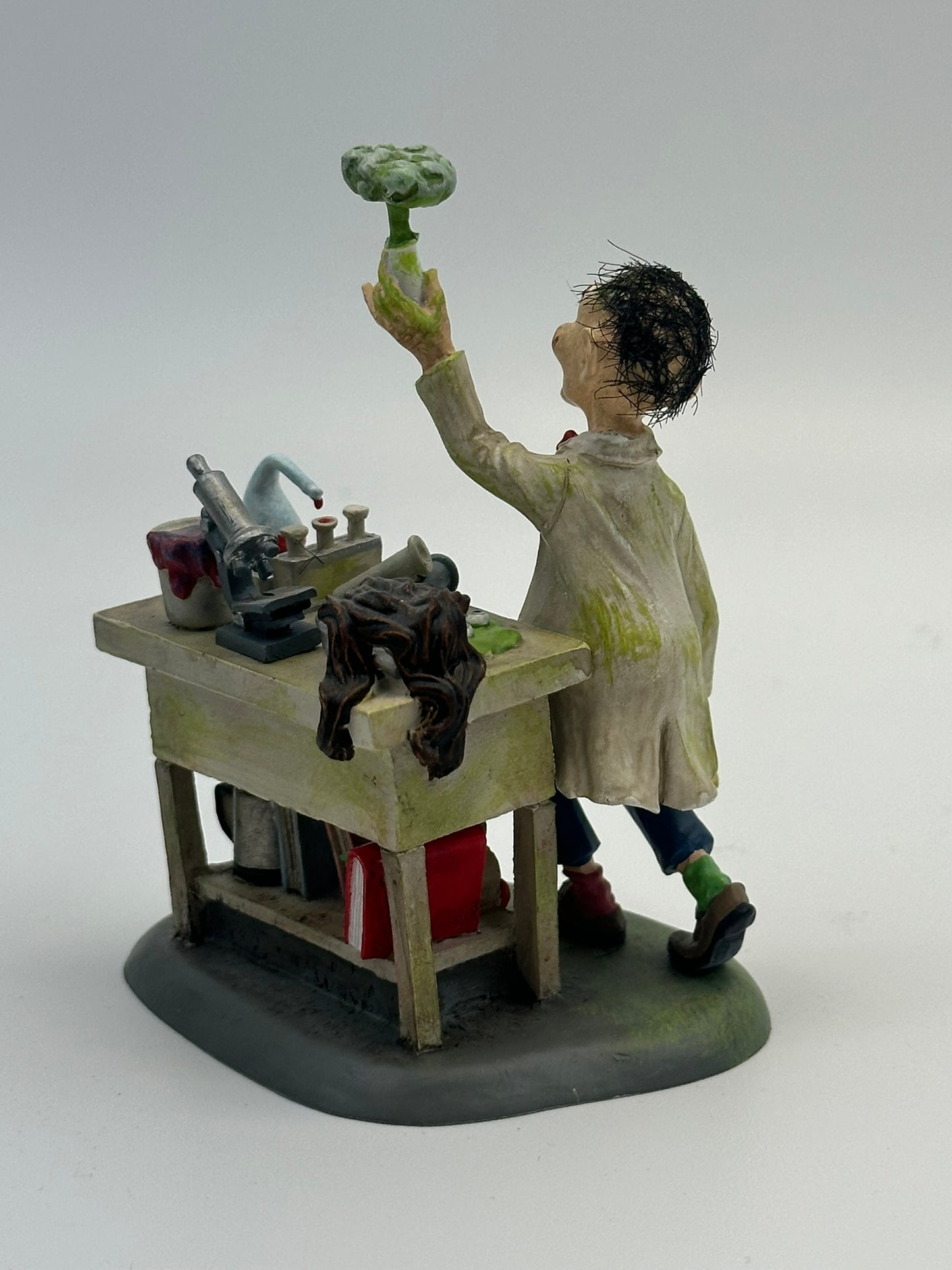 Department 56 - Dr. Lunatic, The Mad Scientist - Snow Village Halloween