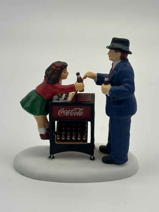 Department 56 - A Coke For You And Me! - Christmas in the City