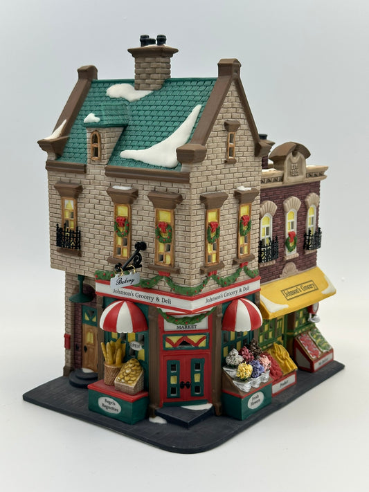 Department 56 - Johnson's Grocery & Deli - Christmas in the City