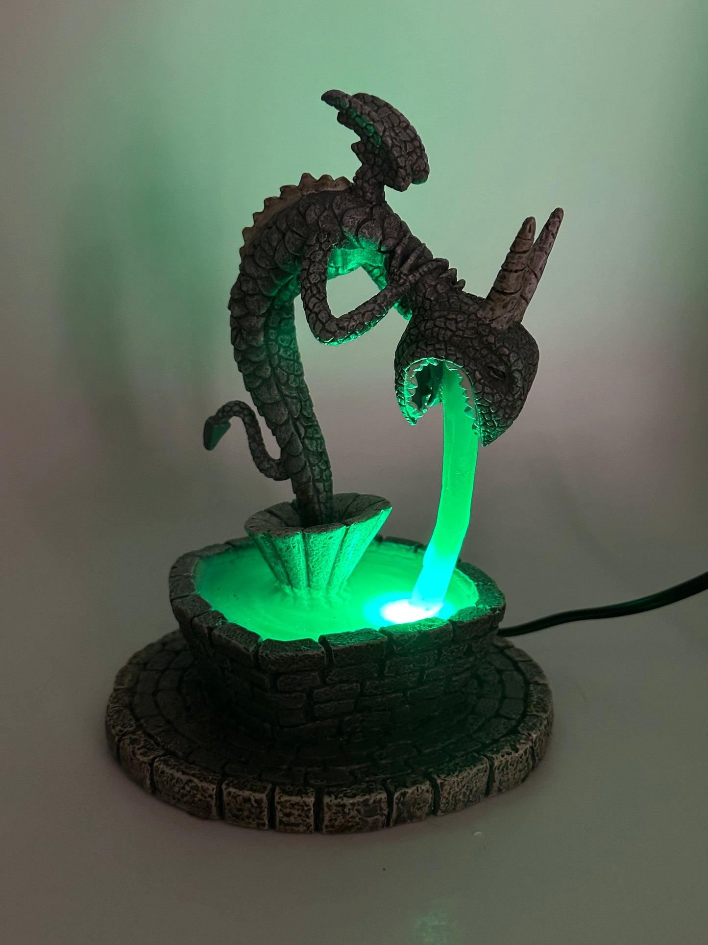 Department 56 - Town Square Fountain - The Nightmare Before Christmas