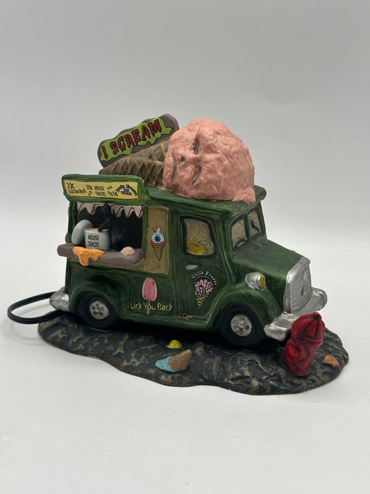 Department 56 - I Scream Ice Cream Truck - Snow Village Halloween