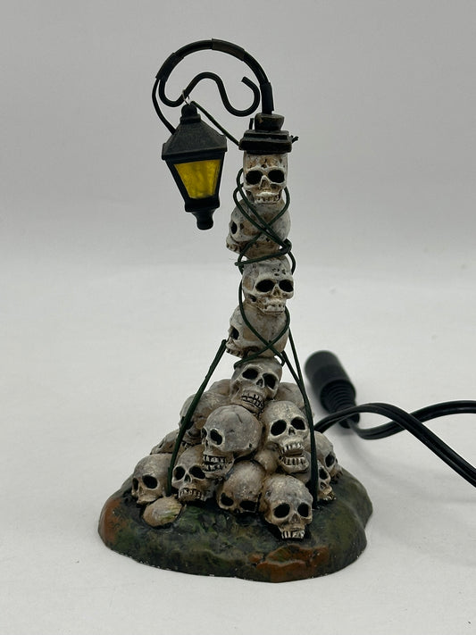 Department 56 - Boneyard Street Light - Snow Village Halloween