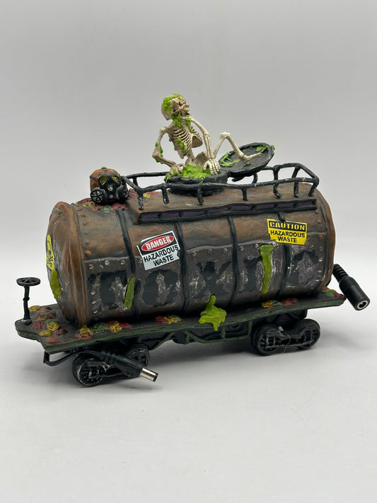 Department 56 - Haunted Rails Toxic Waste Car - Snow Village Halloween