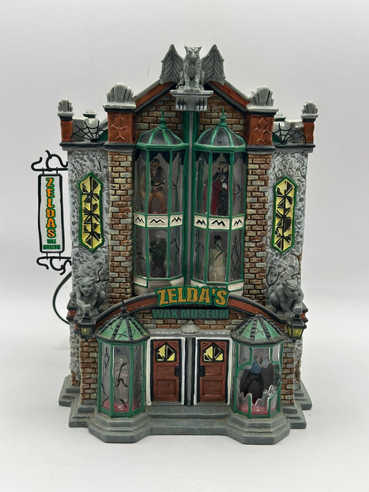 Department 56 - Zelda's Wax Museum - Snow Village Halloween