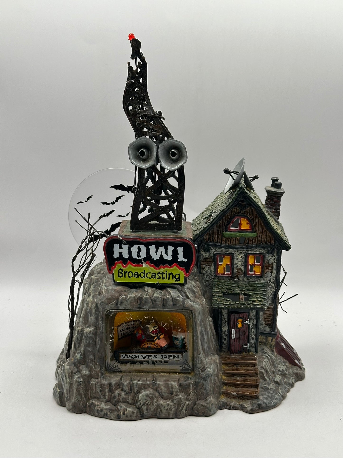 Department 56 - HOWL Radio - Snow Village Halloween