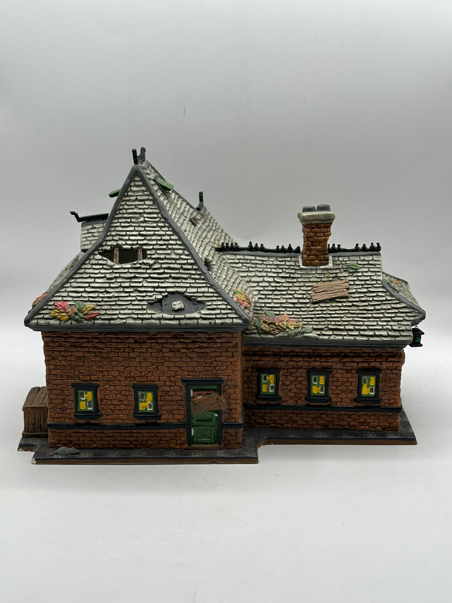 Department 56 - Rickety Railroad Station - Snow Village Halloween