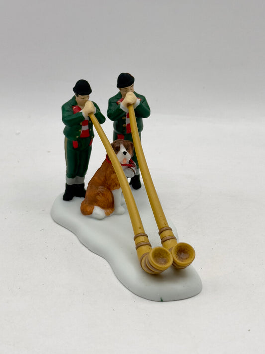 Department 56 - Alpenhorn Serenade - Alpine Village