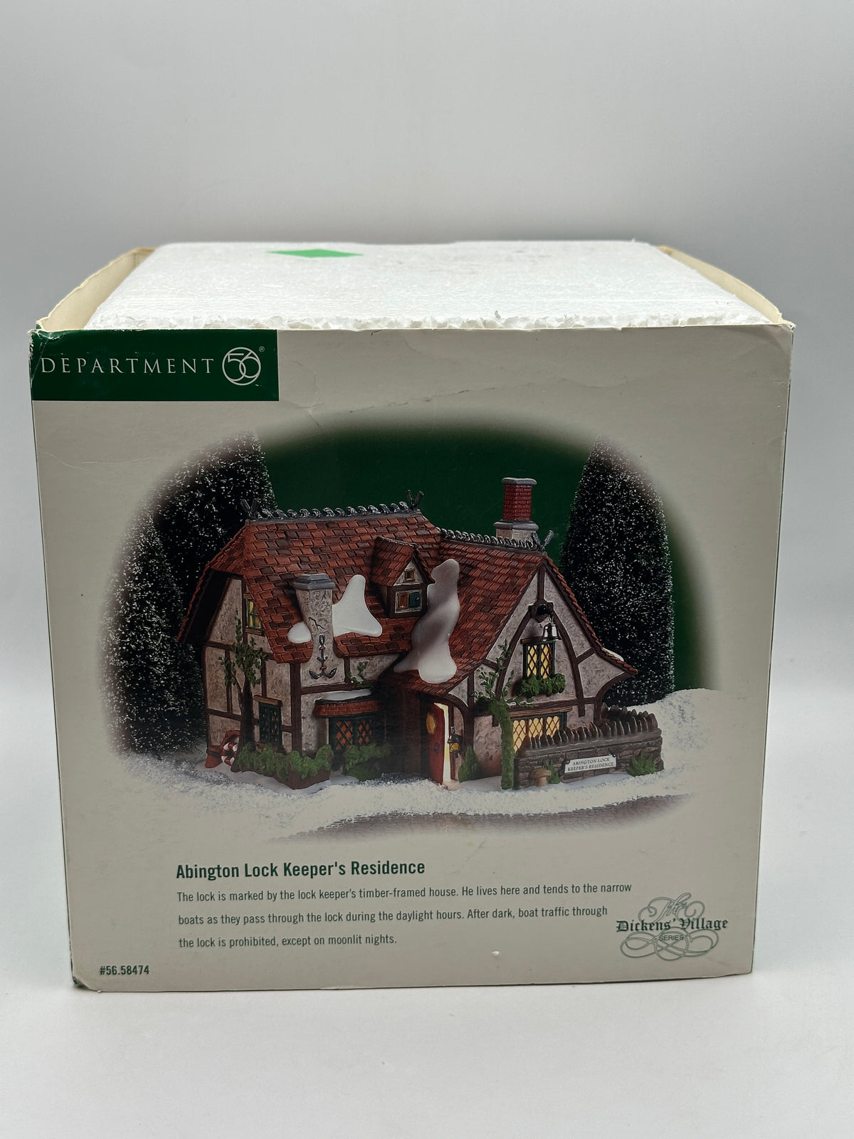Department 56 - Abington Lock Keeper's Residence - Dickens' Village