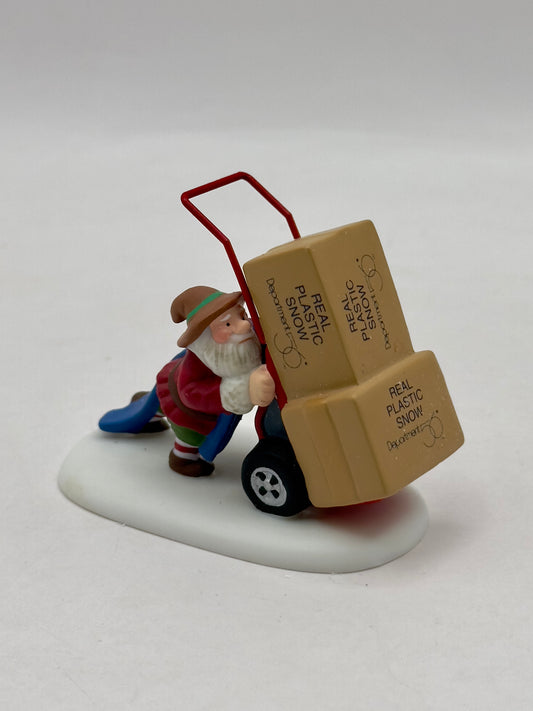 Department 56 - Delivering Real Plastic Snow - North Pole Series