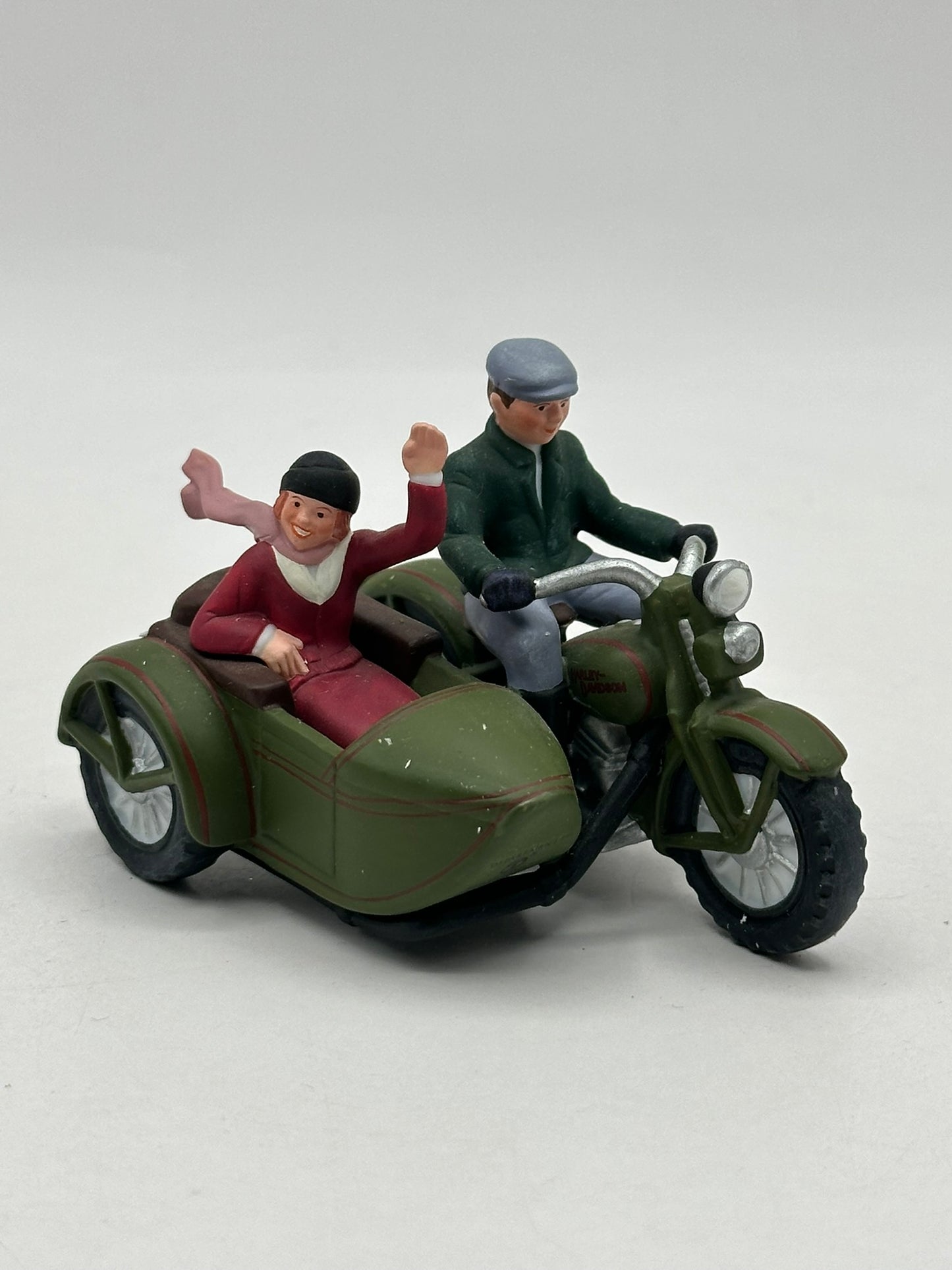 Department 56 - 1930 Harley-Davidson VL With Sidecar (Harley-Davidson) - Christmas in the City