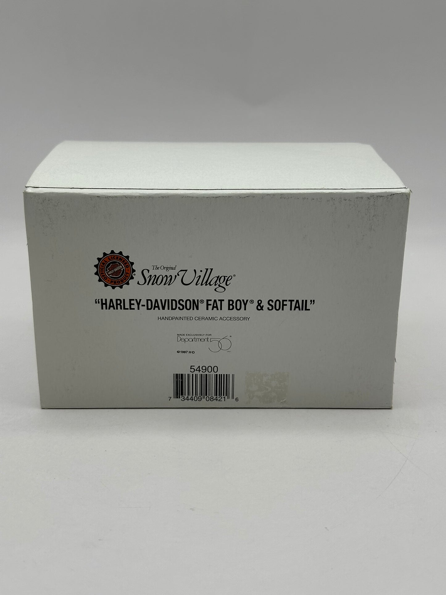 Department 56 - Fat Boy & Softail (Harley-Davidson) - Original Snow Village