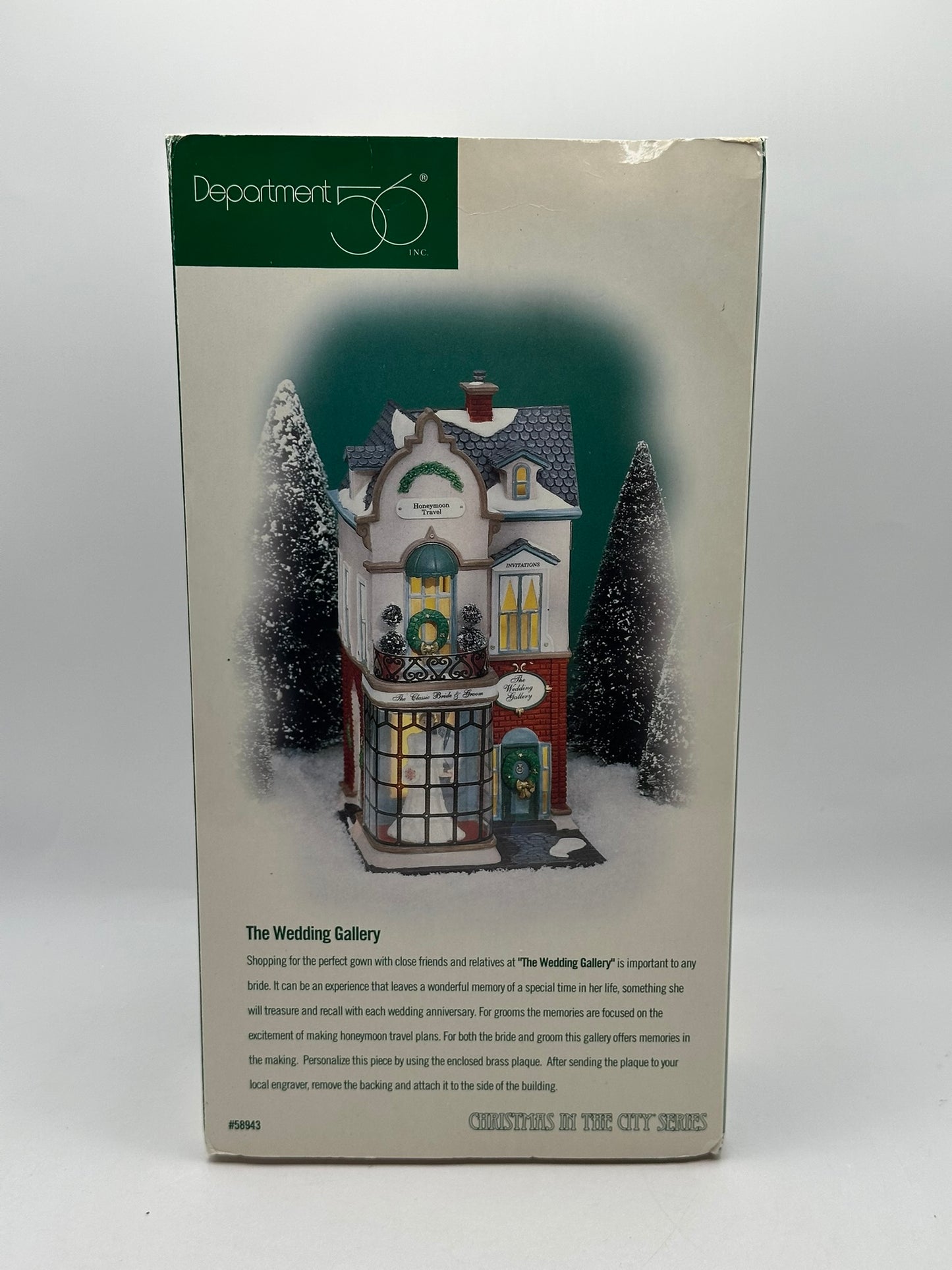 Department 56 - The Wedding Gallery - Christmas in the City