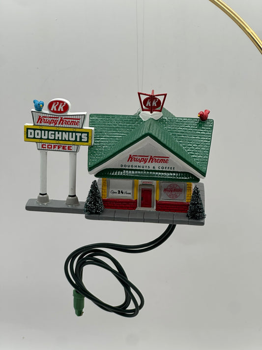 2002 &quot;Krispy Kreme Doughnut Shop&quot; Department 56 Hanging Ornament