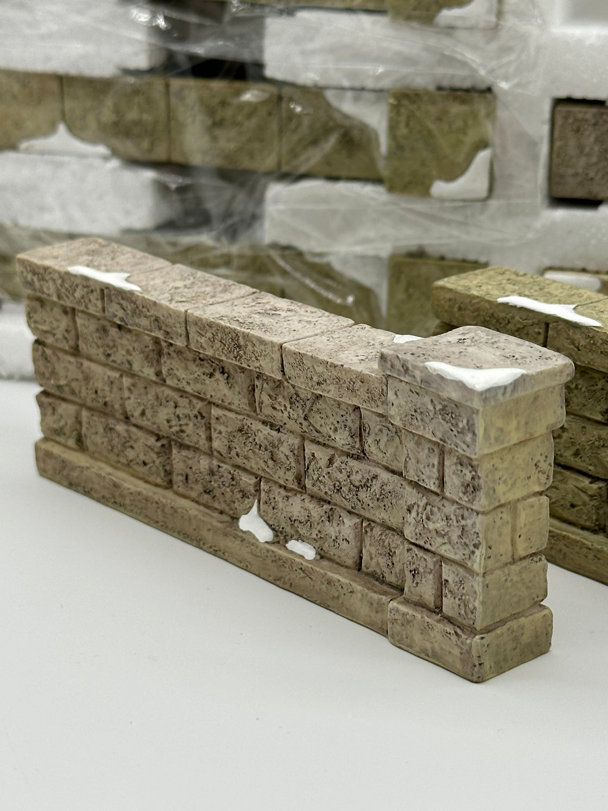 Department 56 - Camden Park Square Stone Wall - Village Accessories