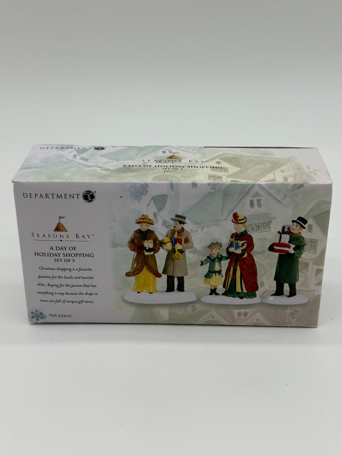 Department 56 - A Day Of Holiday Shopping - Seasons Bay