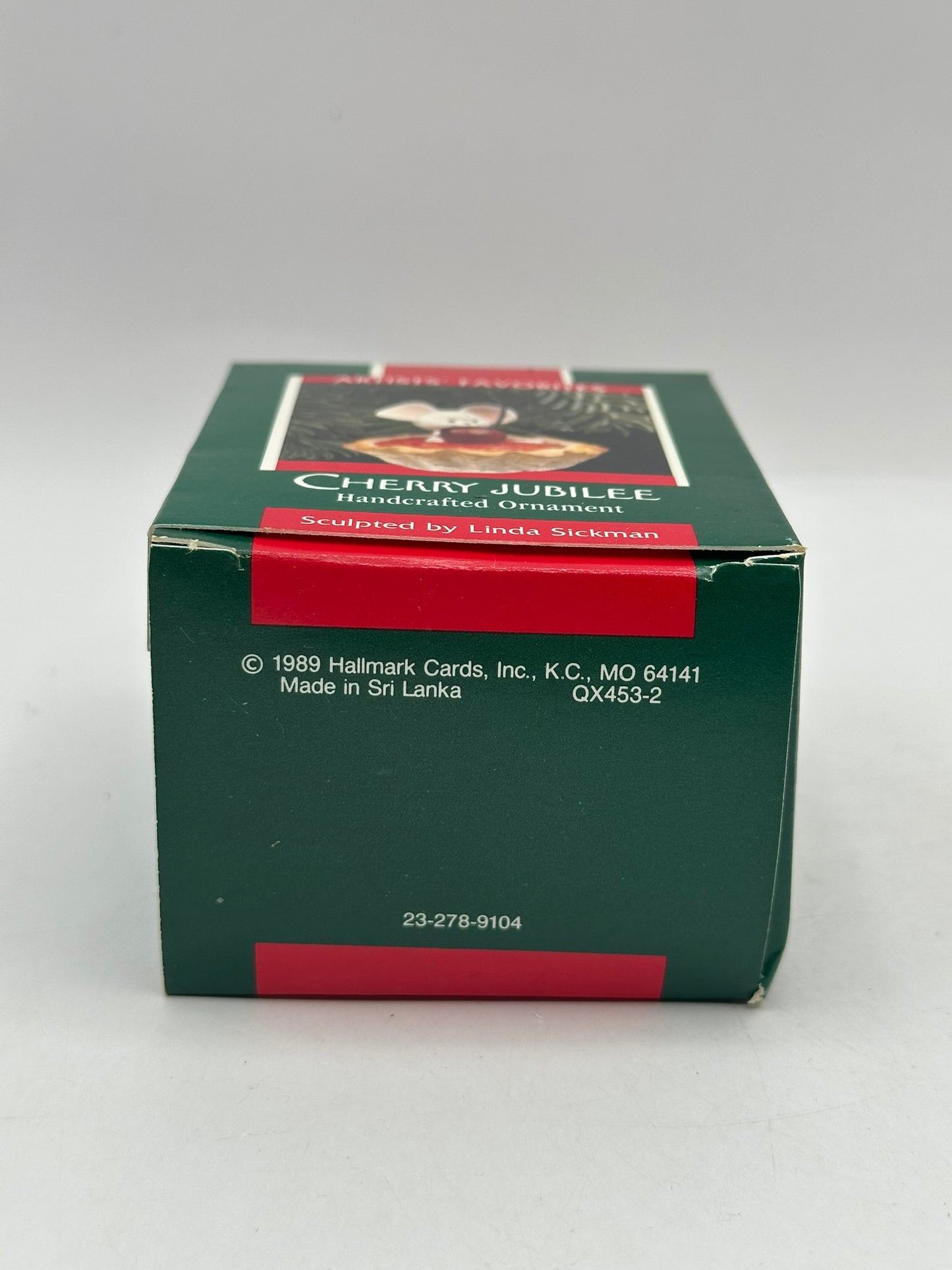 1989 Cherry Jubilee Hallmark Keepsake Ornament