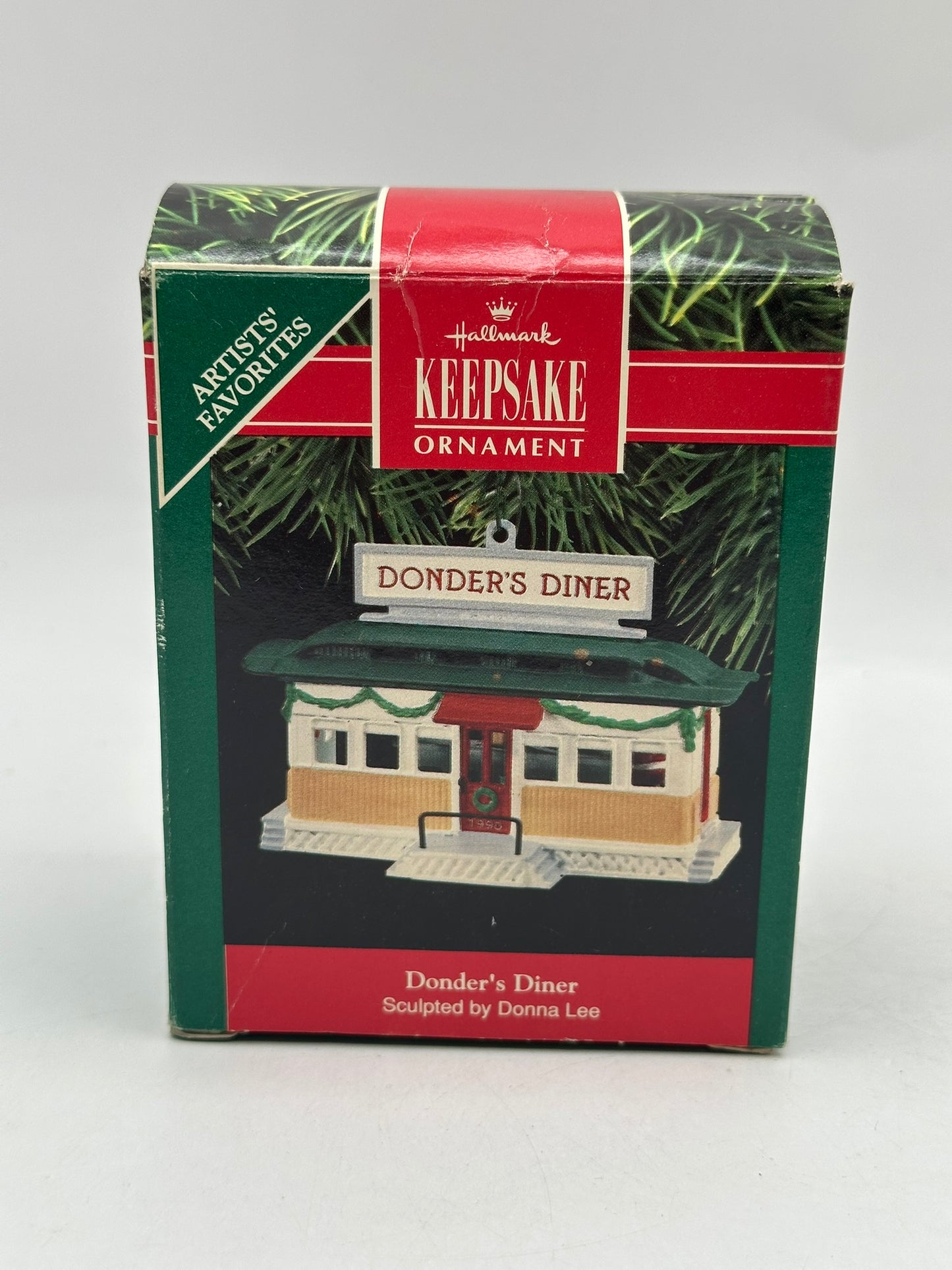 1990 Donder's Diner Hallmark Keepsake Ornament