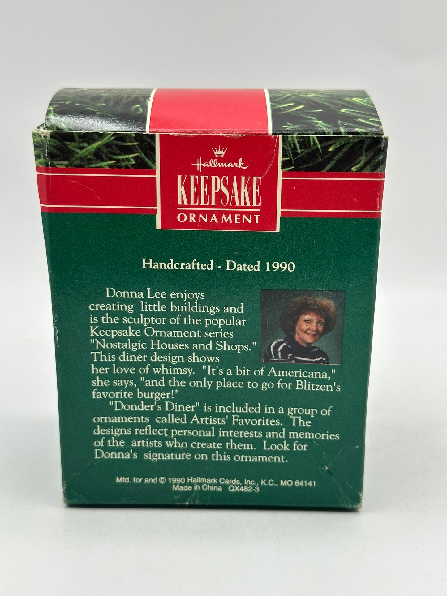1990 Donder's Diner Hallmark Keepsake Ornament