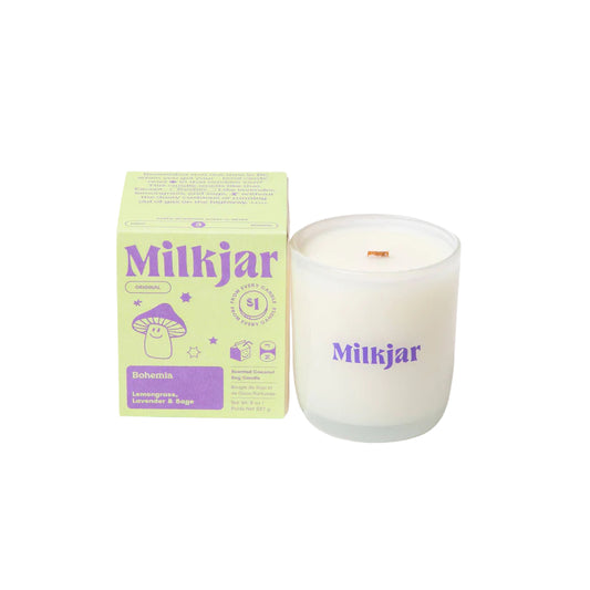 Milk Jar - Bohemia - Candle