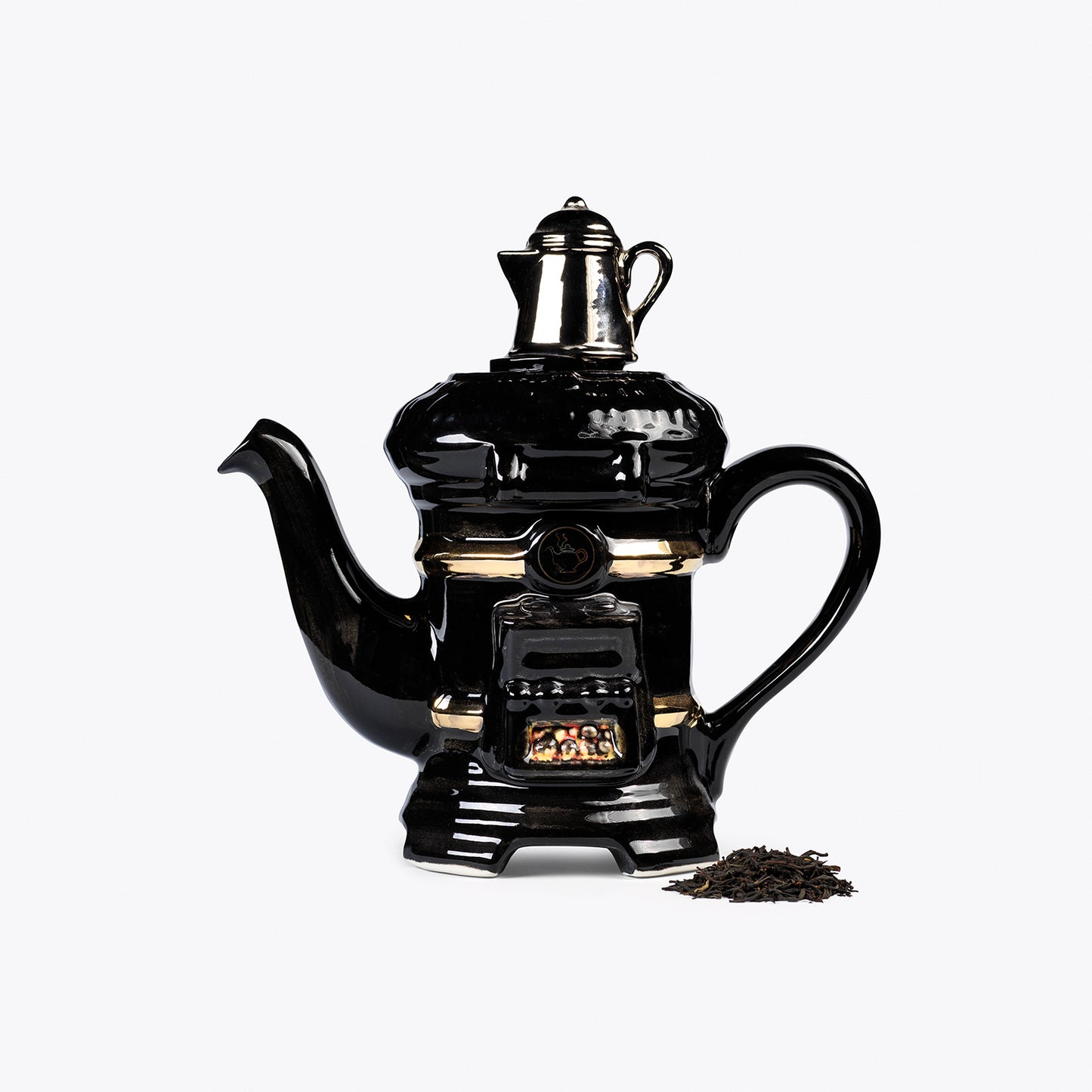 Carters of Suffolk - Pot Belly Stove - Handmade Teapot