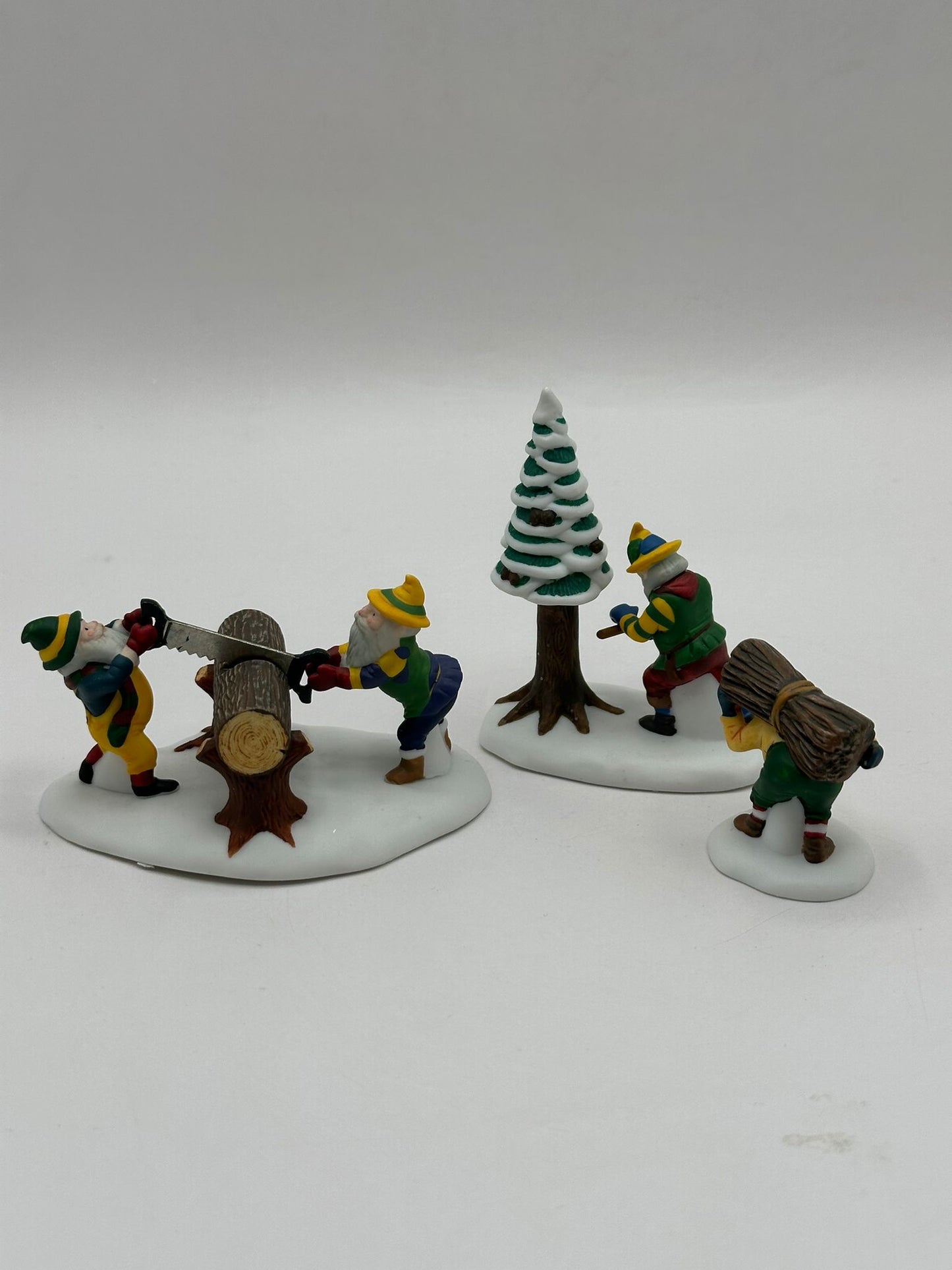 Department 56 - Woodsmen Elves - North Pole Series
