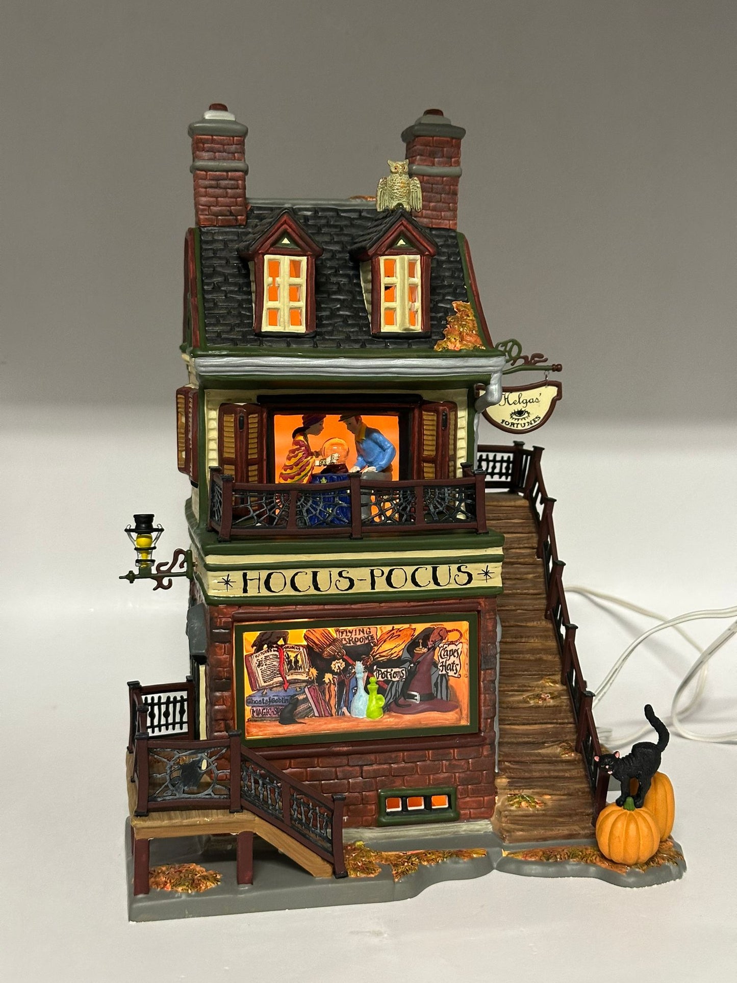 Department 56 - Helga's House of Fortunes - Snow Village Halloween