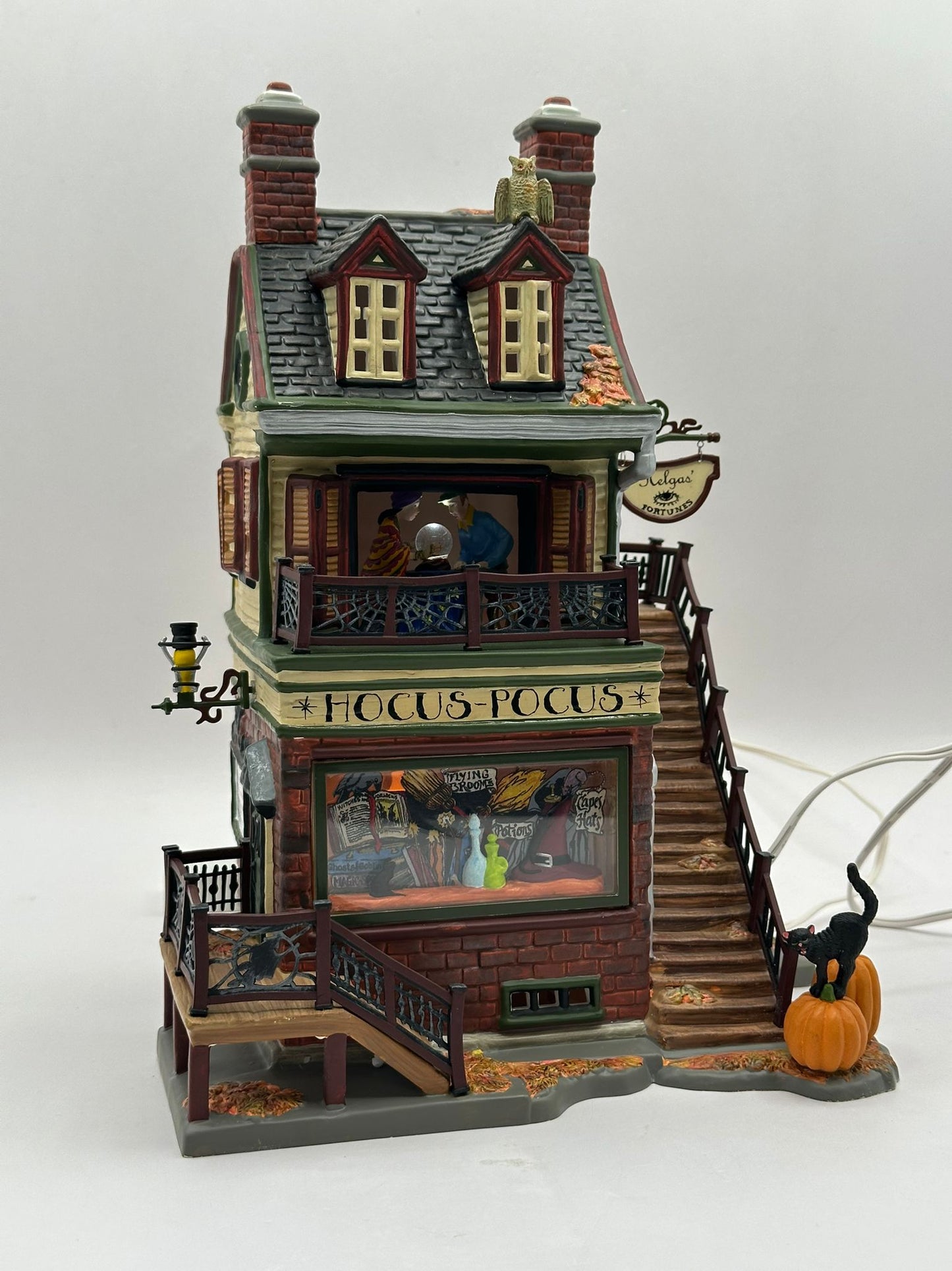 Department 56 - Helga's House of Fortunes - Snow Village Halloween