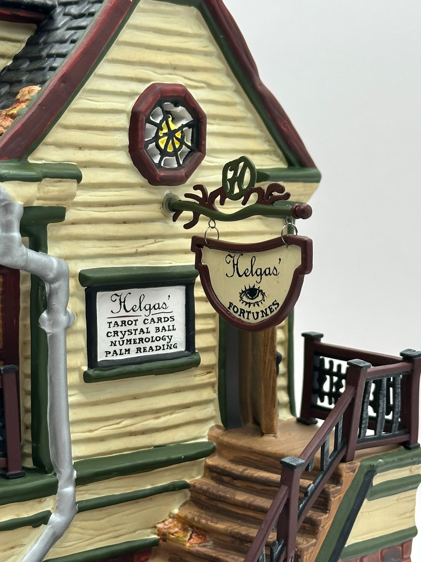 Department 56 - Helga's House of Fortunes - Snow Village Halloween