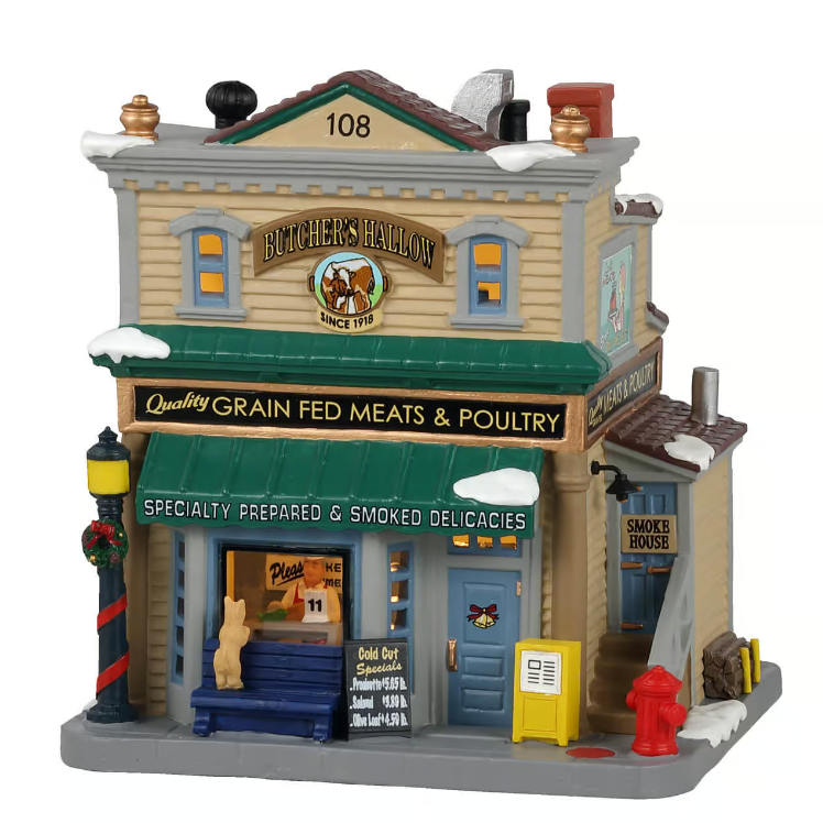 Lemax Butcher's Hollow - Caddington Village Christmas village collectible